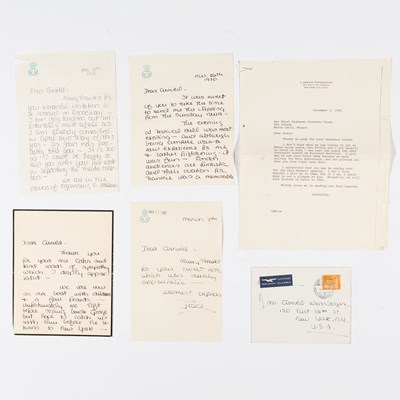 Lot 690 - Four autograph letters by Princess Grace of Monaco