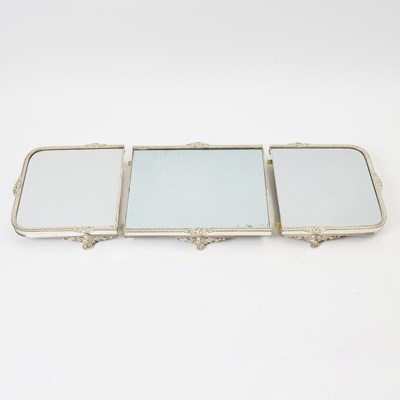 Lot 341 - Regency Style Silver Plated Mirror Plateau