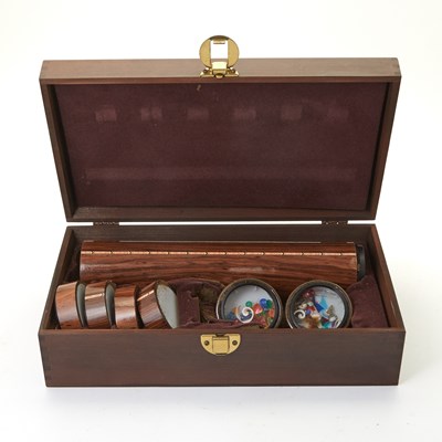 Lot 118 - A group of kaleidoscopes and optical toys