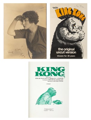 Lot 686 - A group of King Kong items signed by Fay Wray