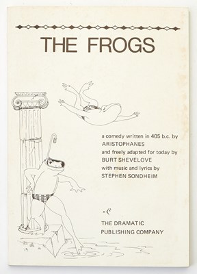 Lot 274 - The rare first book edition of The Frogs with a printed copy of the score