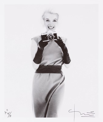 Lot 693 - Bert Stern: Marilyn Monroe with Nikon
