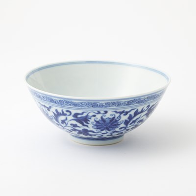 Lot 565 - A Chinese Blue and White Porcelain Bowl