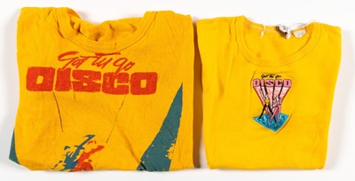 Lot 522 - The original Joe Eula costume designs for Got Tu Go Disco, the 1979 Broadway disco musical