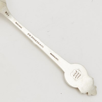 Lot 219 - Gorham Sterling Silver "Medallion" Pattern Flatware Service