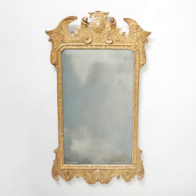 Lot 527 - George I Style Gilt Gesso Mirror