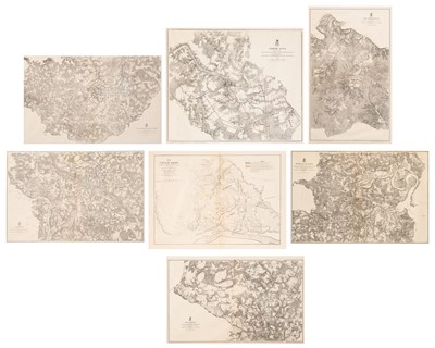 Lot 510 - A large group of Civil War-era and related maps