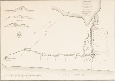 Lot 47 - A plan of Fort Fisher