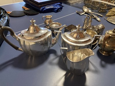 Lot 211 - American Federal Silver Tea Service