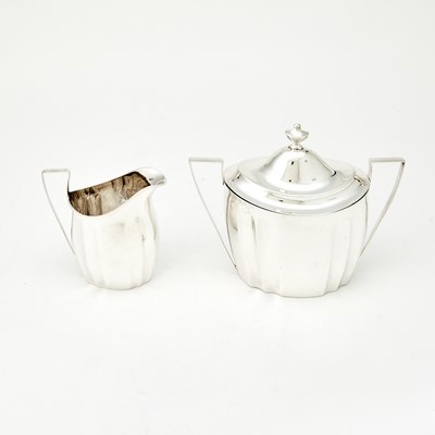 Lot 211 - American Federal Silver Tea Service