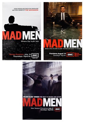 Lot 543 - Three posters for Mad Men