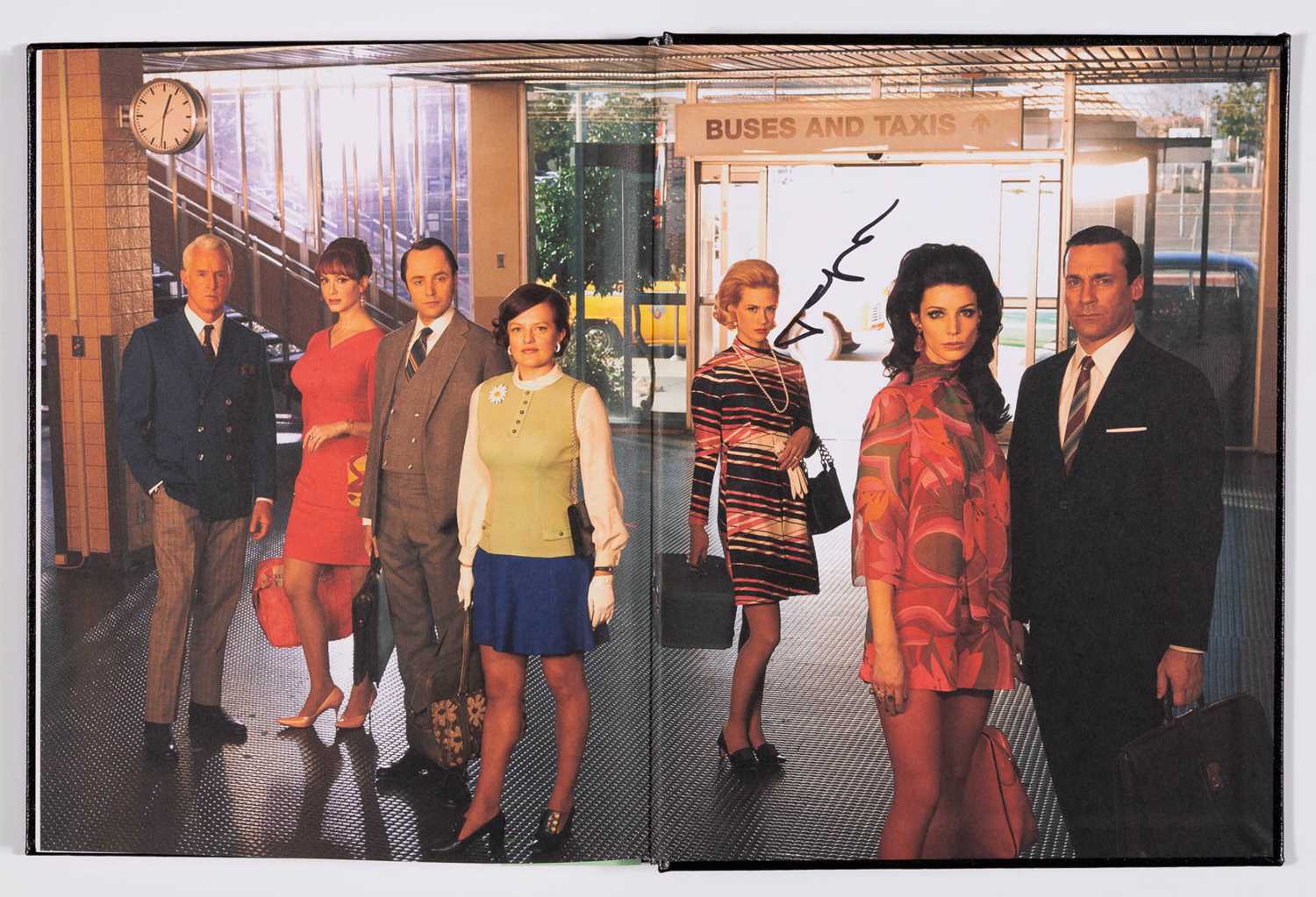 Lot 554 - Mad Men signed yearbook