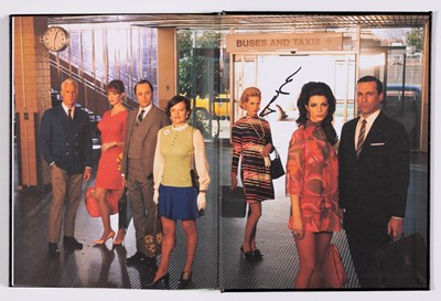 Lot 554 - Mad Men signed yearbook