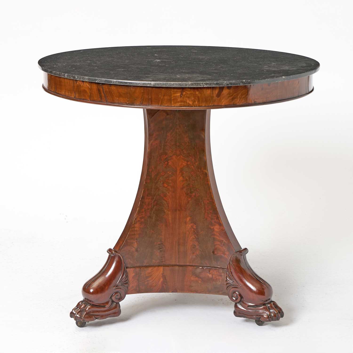 Lot 323 - Louis Philippe Mahogany Center Table
