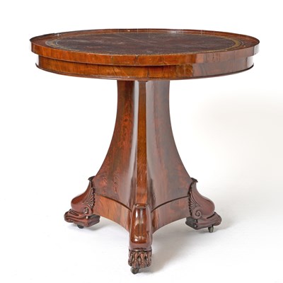Lot 323 - Louis Philippe Mahogany Center Table