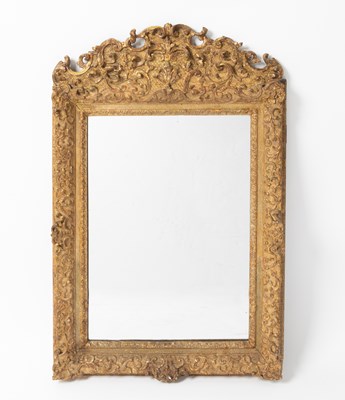 Lot 133 - Regence Style Giltwood Mirror