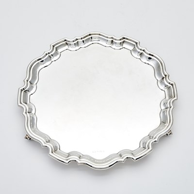 Lot 67 - George V Sterling Silver Salver