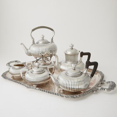 Lot 288 - Gorham Sterling Silver Tea and Coffee Service