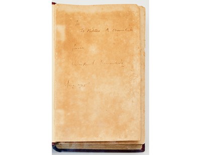 Lot 211 - Inscribed by Winston Churchill