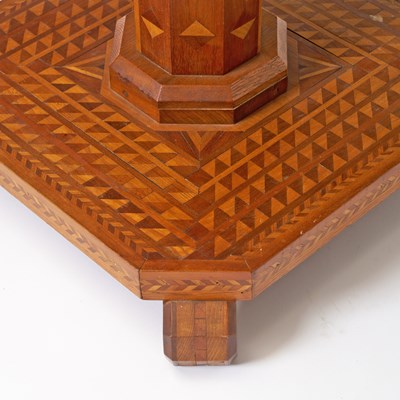 Lot 262 - Continental Parquetry Inlaid Center Table