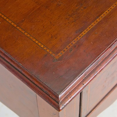 Lot 132 - George II Style Inlaid Mahogany Dresser Base