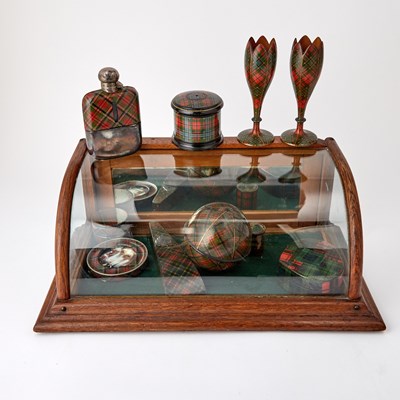 Lot 170 - Collection of Tartanware Table Articles