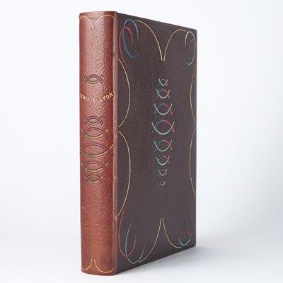Lot 117 - A finely bound and illustrated group of stories and poems about Lyon