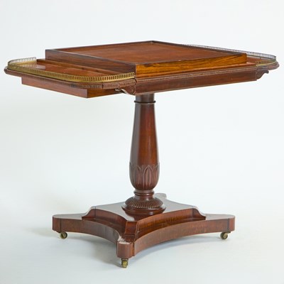 Lot 176 - Regency Mahogany Games Table