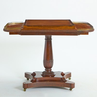 Lot 176 - Regency Mahogany Games Table
