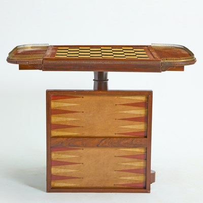Lot 176 - Regency Mahogany Games Table