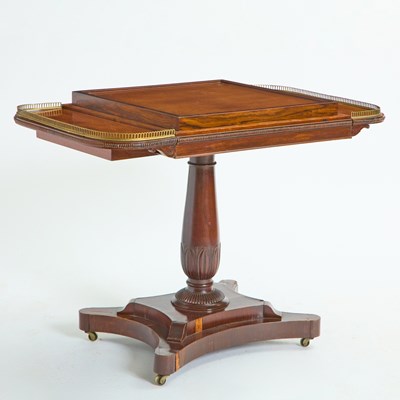 Lot 176 - Regency Mahogany Games Table