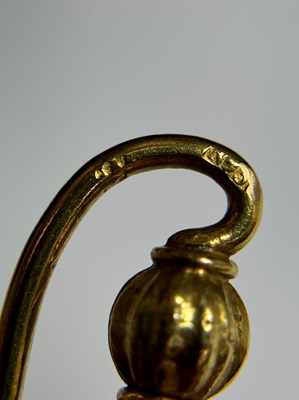 Lot 52 - Archaeological Revival Gold Bead Fringe Necklace