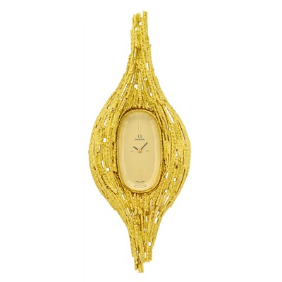 Lot 67 - Andrew Grima Gold Pendant-Watch, Omega