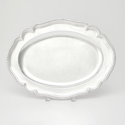 Lot 208 - George III Sterling Silver Platter