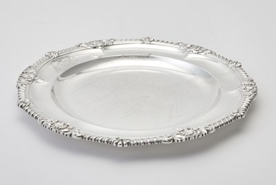 Lot 250 - Set of Eighteen Victorian Sterling Silver Dinner Plates