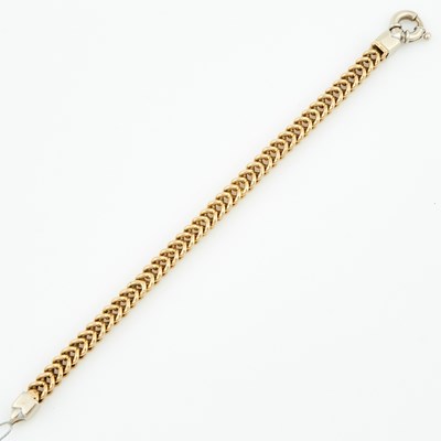 Lot 66 - Gold Flexible Bracelet, 14K 13 dwt.