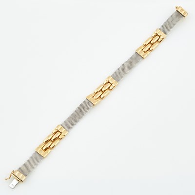 Lot 91 - Gold Flexible Bracelet, 14K 13 dwt.
