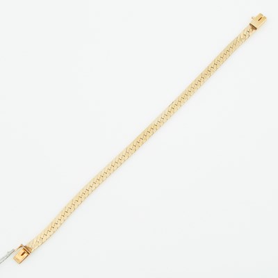 Lot 94 - Gold Flexible Bracelet, 14K 5 dwt.