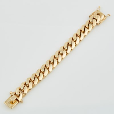 Lot 116 - Gold Flexible Bracelet, 14K 120 dwt.