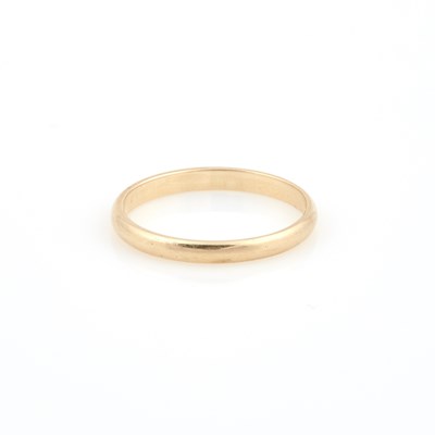 Lot 222 - Gold Wedding Ring, 14K 1 dwt.