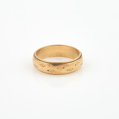 Lot 272 - Gold Wedding Ring, 14K 4 dwt.