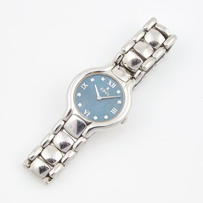 Lot 326 - Ladys Metal Bracelet Watch, Ebel, Quartz
