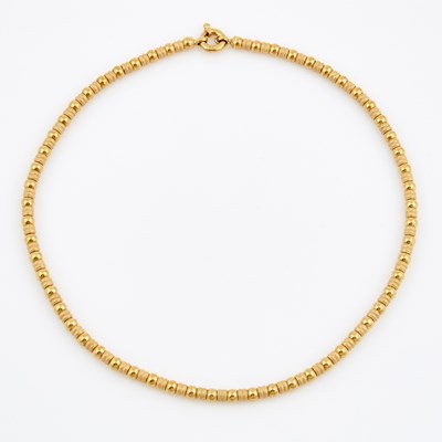 Lot 450 - Gold Necklace, 18K 16 dwt.