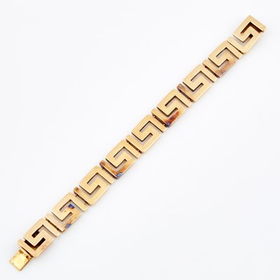 Lot 480 - Gold Flexible Bracelet, 18K 35 dwt.