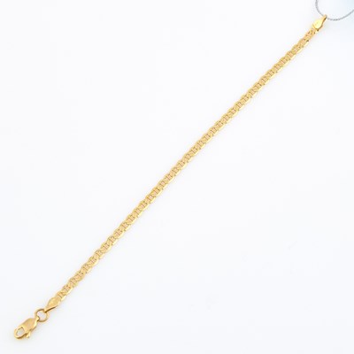 Lot 504 - Gold Flexible Bracelet, 14K 1 dwt.