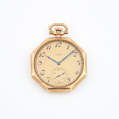 Lot 614 - Gold OF Watch, 14K