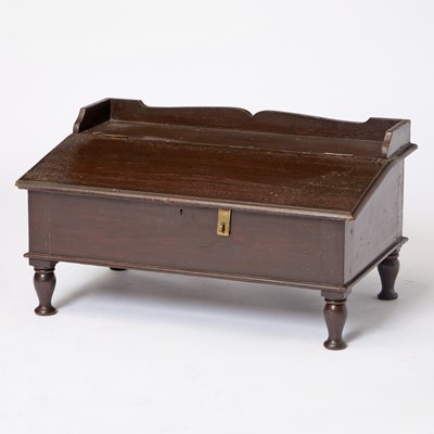 Lot 377 - Walnut Tabletop Desk