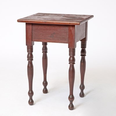 Lot 406 - Red Stained Maple Work Stand