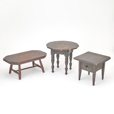 Lot 497 - Three Miniature Furniture Items