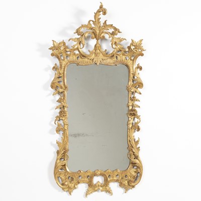 Lot 706 - George II Giltwood Mirror